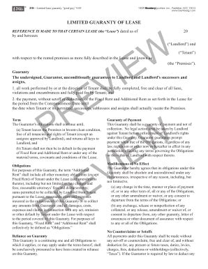 Blumberg Form Guaranty Limited - Fill and Sign Printable Template Online