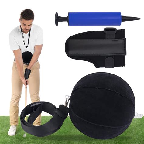 Golf Swing Training Aids, Golf Smart Ball Wrist Brace & Air Pump Golf ...