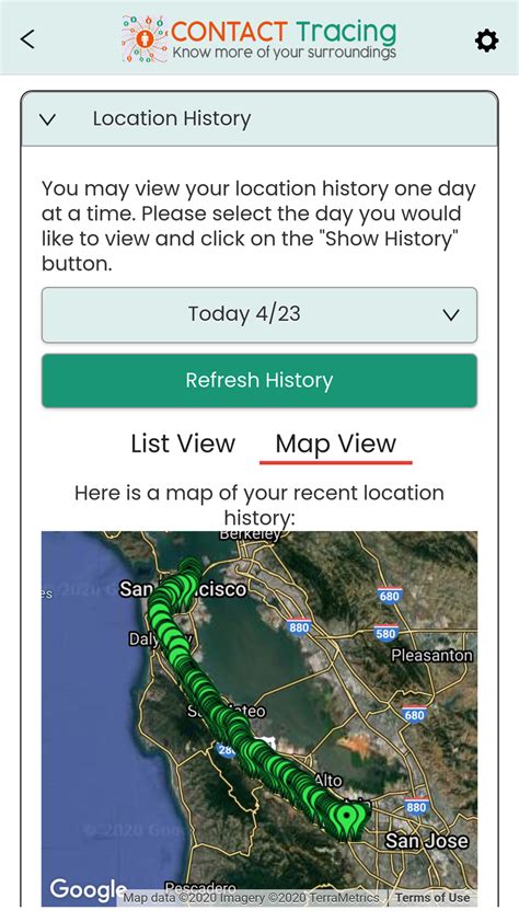 Contact Tracing Code 的图像结果