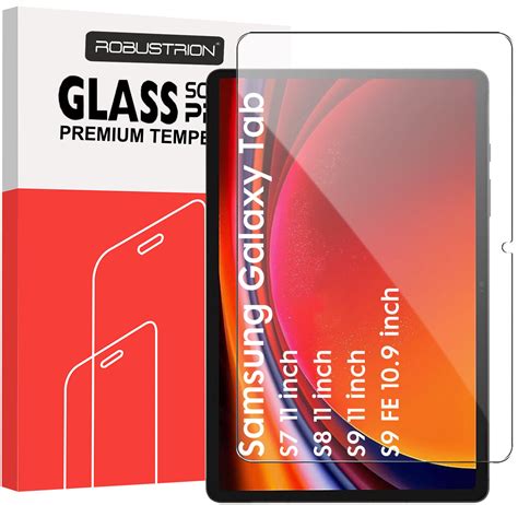 Robustrion Tempered Glass Screen Protector for Samsung Galaxy Tab S9 FE ...