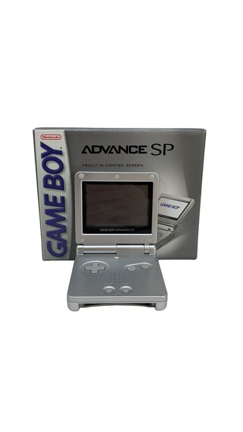 Nintendo Game Boy Advance SP AGS-001 Front-Lit Portable Handheld Gaming ...