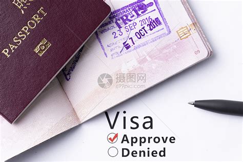 国外留学出国签证visa特写高清图片下载-正版图片501424353-摄图网