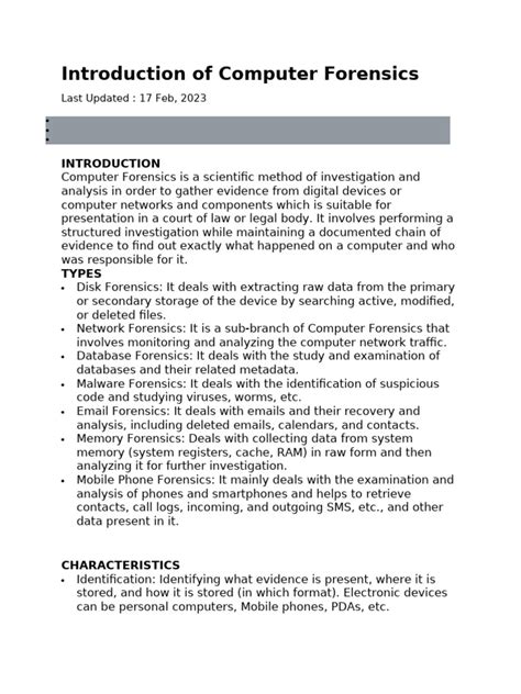 Image result for Introduction to Computer Forensics