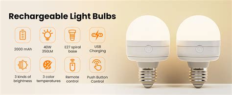 Image result for Rechargeable LED Light Bulbs