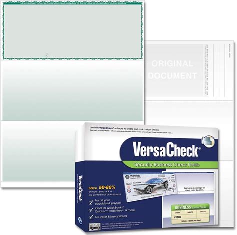 250 Green Premium Business Voucher Checks with Check India | Ubuy