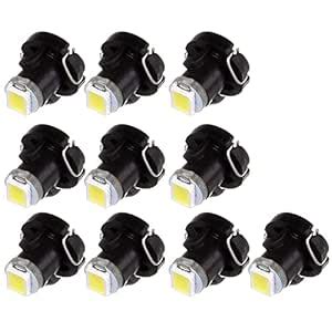 cciyu 10 Pack White 2835 SMD T3 Neo Wedge 1 LED Cluster Instrument Dash ...