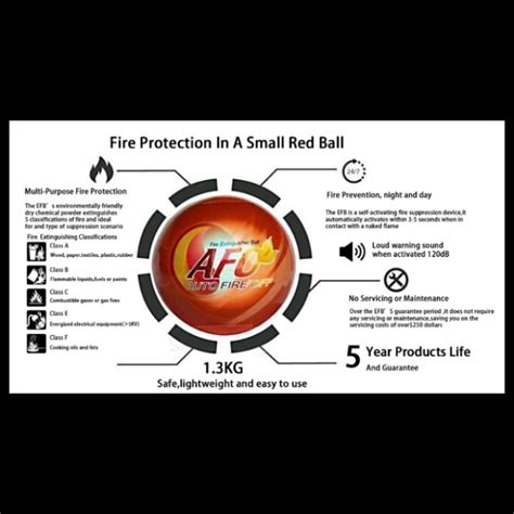 Jual AFO FIRE BALL. PEMADAM API OTOMATIS - Jakarta Barat - GARDA PRIMA ...