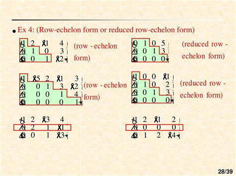Gaussian Jordan Elimination