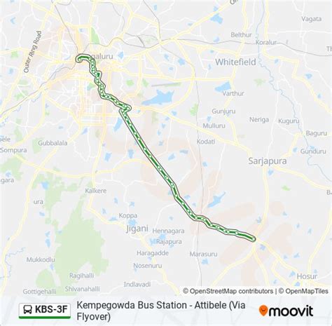 kbs3f Route: Schedules, Stops & Maps - Attibele (Via Flyover) (Updated)