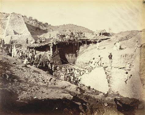 Bheer dam, with the Tank behind at Nasirabad, Rajasthan - 1870's - Old ...
