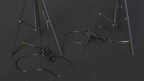 Vintage Studio Microphone on Stand 3D model | 3D Molier International