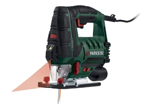 Buy Parkside Jigsaw PSTD 800 B1 Laser guide and LED work light. Blower ...