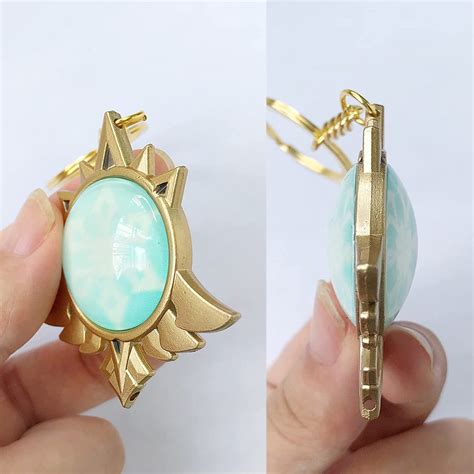 Buy Genshin Impact Mondstadt and Liyue Vision Keychain Game Character ...