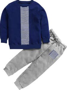 Outfit vs attire Boys Casual T-shirt Track Pants Price in India - Buy ...