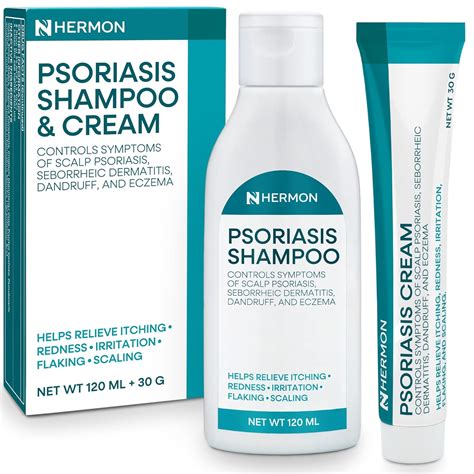 Treatonic Psoriasis Treatment Set: Shampoo & Cream, Relieve India | Ubuy