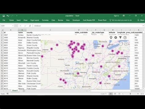 Excel Area Code Map Using Bing 的图像结果