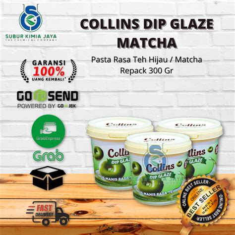 Jual Collins Dip Glaze All Varian 300 Gr / Topping Pasta Matcha - Kota ...