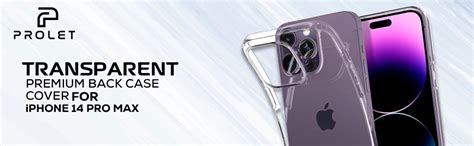 Prolet Case Cover Compatible with iPhone 14 Pro Max Silicone Case Cover ...