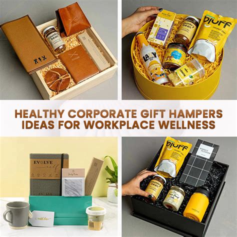 Healthy Corporate Gift Hampers: Ideas for Workplace Wellness – The Good ...