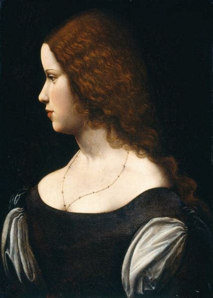 Young La Bella Principessa (Portrait Of A Young Lady) by Leonardo da ...