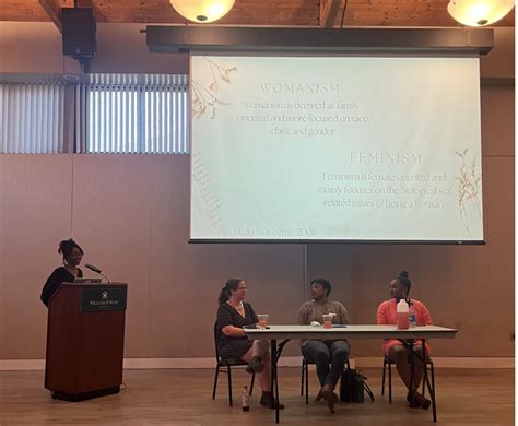 Women of William and Mary present panel discussion, focus on womanism ...
