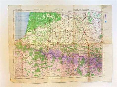 Gsgs Map Of Algeria 200K 1942