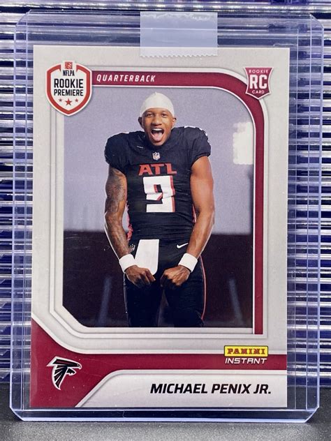 Michael Penix Jr. 2024 Panini Instant NFL RPS First Look #RPSFL-23 Base ...
