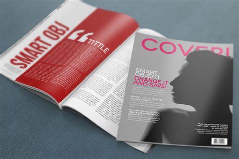 Free Psd Magazine Mockup