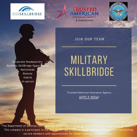 #skillbridge #dodskillbridge #militaryinternship #veteranopportunities… | SkillBridge Military ...