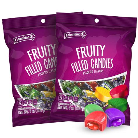 Amazon.com : Colombina Sweet Delights – Fruity Filled Candies 7 Oz ...