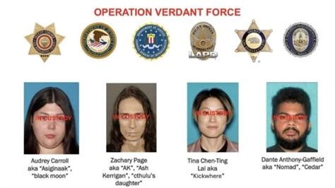 Who are Audrey Illeene Carroll, Zachary Aaron Page, Dante Gaffield ...