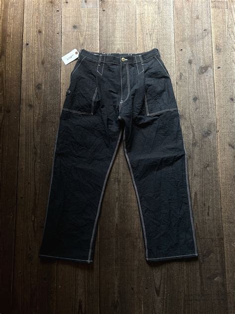 I am dork painter pants black | TALE COCOON