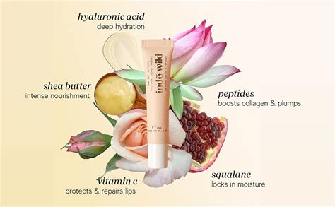 indē wild Dewy Lip Treatment - 15ml | Overnight Repair Vegan Lip Balm ...
