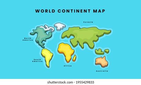 Continent Cartoon 的图像结果