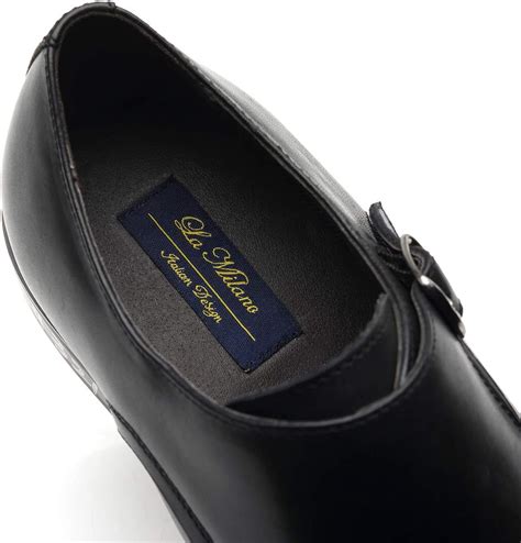 Buy La Milano Men Dress Shoes Lace Up Oxford Classic Plain Toe Modern ...