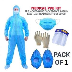 TEGWIN PPE KIT ( For High Risk Users) Medical Disposable Protective ...