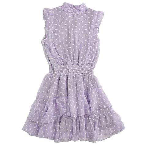 Koko + Mason Embroidered Flowers Ruffle Dress (Girls 7-16) at Von Maur