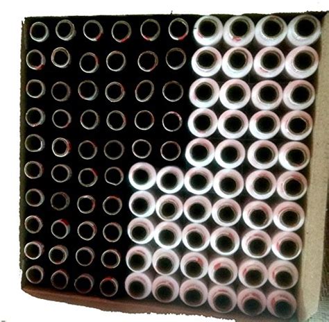 Spade Poly Sewing Threads, 180 MTS Each Spool, Set of 100 Tubes in a ...