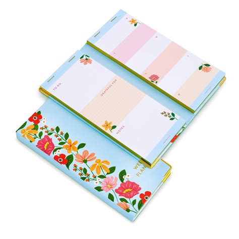 Weekly Planner (Floral Affair) – 7mm - Fine Paper Stationery