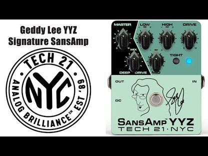 Tech 21 Geddy Lee YYZ Shape-Shifter SanAmp Bass Preamp Pedal – Stompbox.in