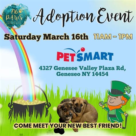 PetSmart Adoption Event - Geneseo, PetSmart (Geneseo, NY), 16 March ...