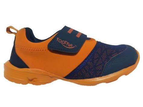 Liberty Footfun Brand Boy's 9956-24 Velcro Slipons Sports Shoes (Orange ...