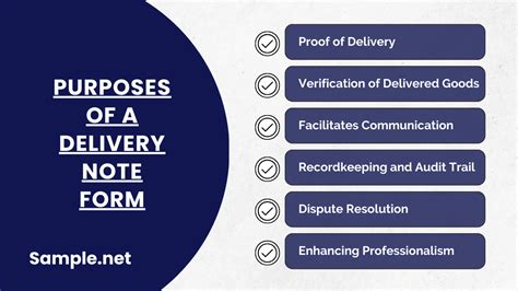Image result for Delivery Note Sample Form