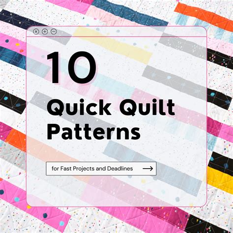 Fast Quilt Patterns 的图像结果