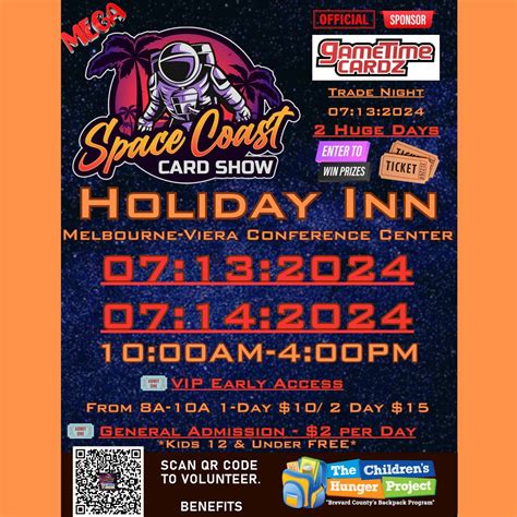 Mega Space Coast Card Show, Holiday Inn-Melbourne Viera Conference Ctr ...