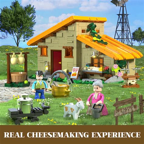 Funwhole/Lumibricks - F9049 - Farmstead Cheese House - 867 Pieces ...