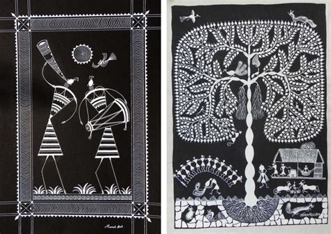 5 Indian Tribal and Folk Art Forms You Need to Know – Artisera