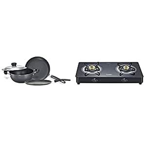 Prestige Omega Select Plus Residue Free Non-Stick Kitchen Set, 3-Pieces ...
