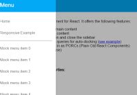 Awesome Mega Menu Component For React | ReactJs Component