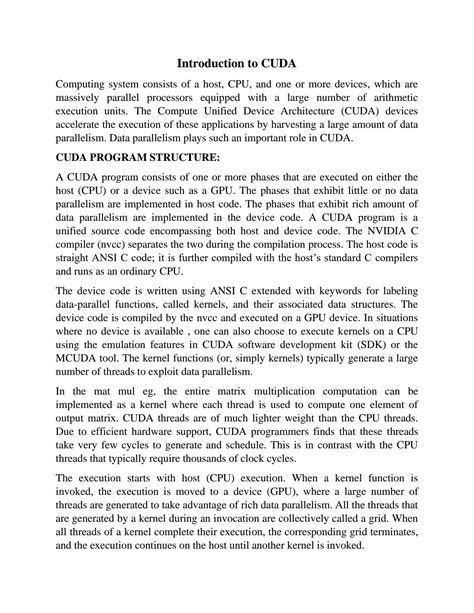 Image result for Cuda Program